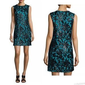 NEW DIANE VON FURSTENBERG Kaleb Embellished Shift Dress